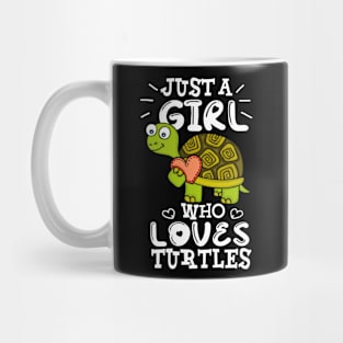 Turtle For Girls Who Love Turtles Sea Animal Pet Lover Mug